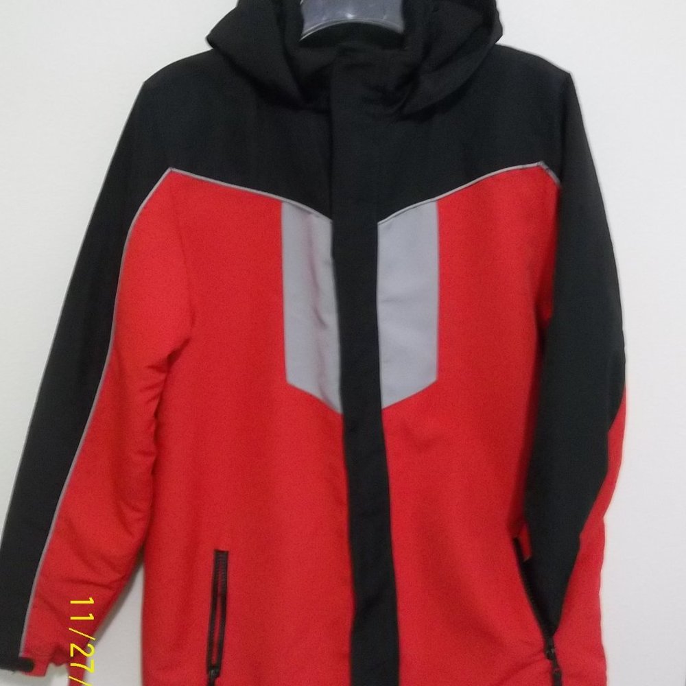 Youth Athletech Red/Black Winter Coat Size XL 14/16